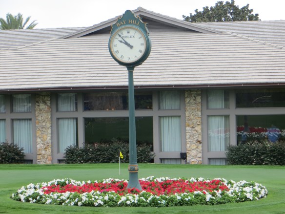 Winnie and Arnie made sure all the players would not miss their tee times