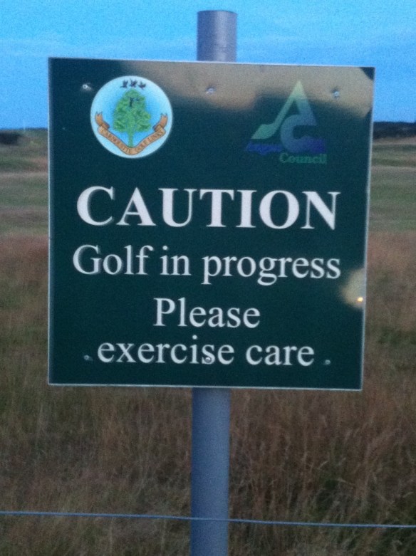 Carn Warning Sign
