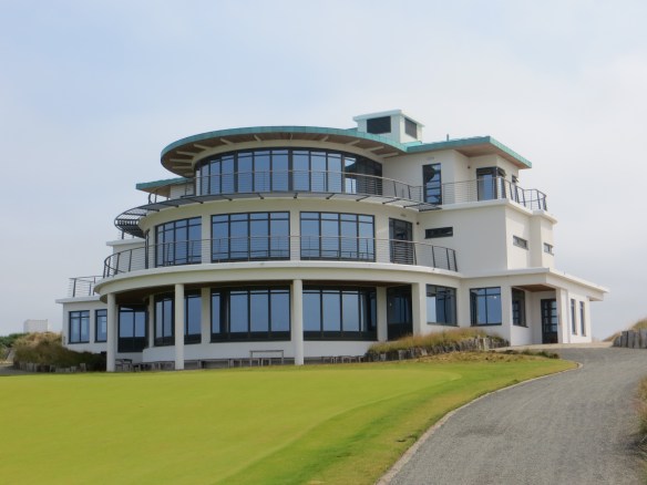 The upper decks of the S.S. Castle Stuart.