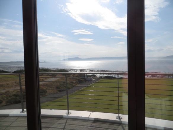 How about this look from the captain's deck at the end of the day.