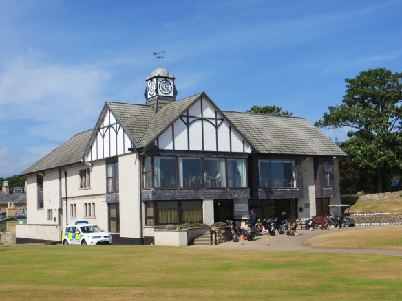 The clubhouse is a museum of Dornoch lore.