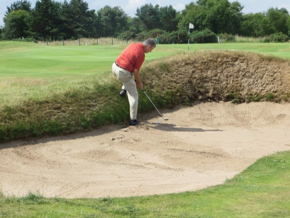 Rusty Bunkered #6