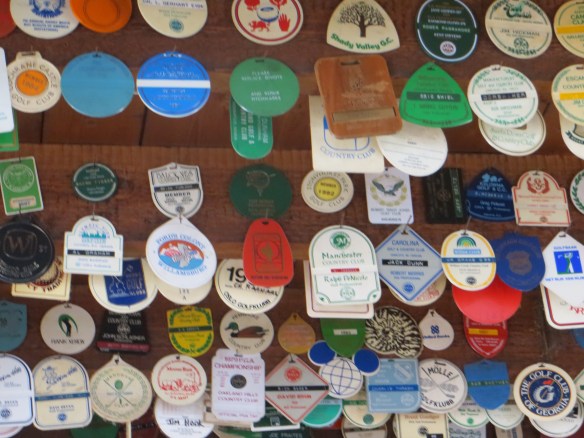 Simpsons Ceiling Bag Tags