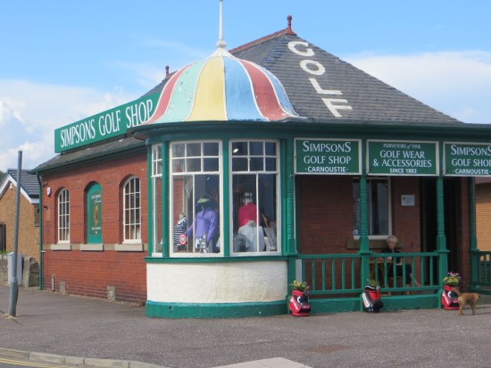 Simpsons Golf Shop