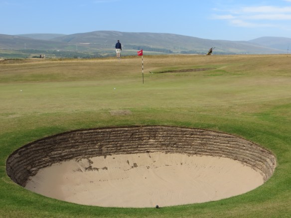 There are no mild bunkers on these links and they tie seamlessly into the greens.