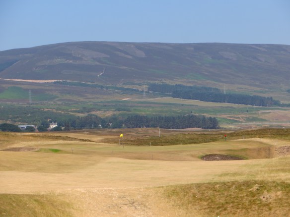 Looking down the third you can see the awesome beauty of the Northern Highlands as a backdrop.