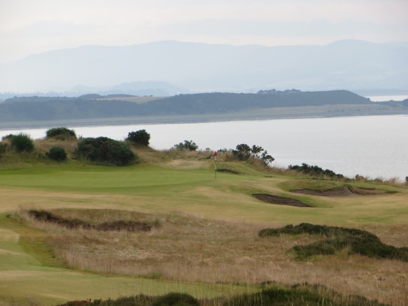 The Par 3 17th has intimidating look backed by serious consequences.