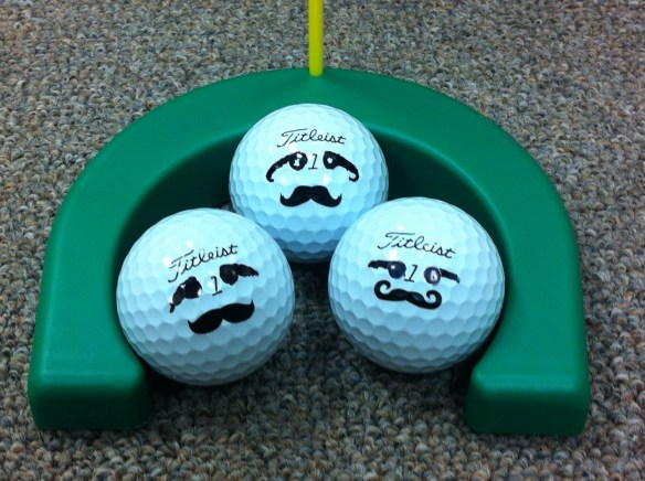 The mustache collection with some additional artistic license.