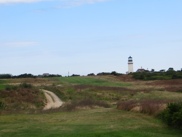 Full links drama on the drive on the Par 5 sixth.