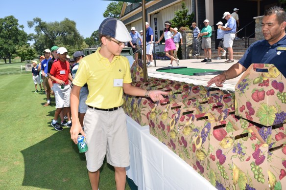 So much to choose from....such a long line...