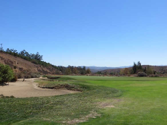 The wrap-a-round of the Par 4 12th is one of distinctive features of the three short par fours