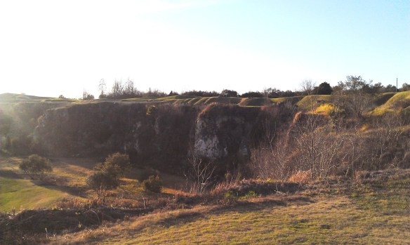 Talk about intimidating, how about this tee shot back up to the 16th fairway