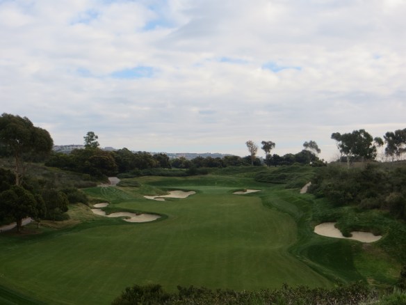 The view on the short Par 4 13th is very tantlizing