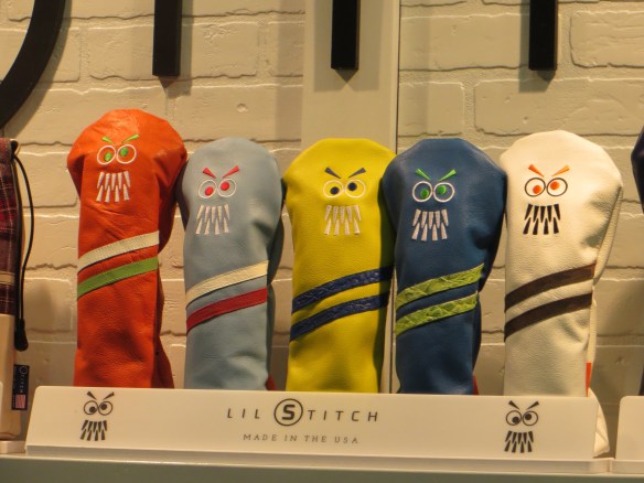 Stitch leather covers are terrifying or simply cute.