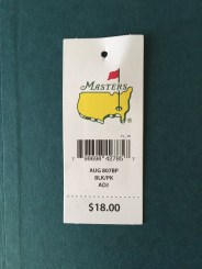 Masters Price Tag 2