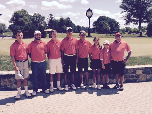 Jon, Jack, Noah, Adam, Spencer, Sophie, Brendan, and Capt. Moe