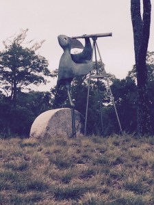Spy Pelican with a range finder adjacent to the 16th 