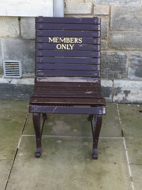 Members Only Chair
