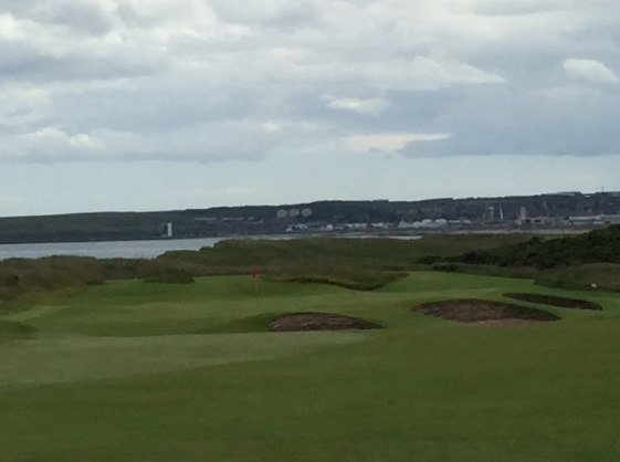 A typical approach #15..bunkers need to be avoided