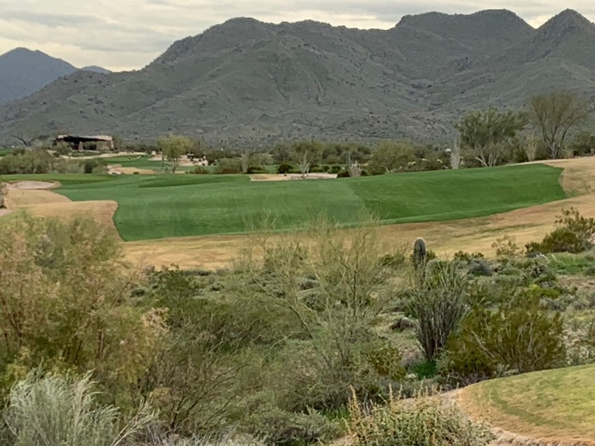 The view down the 17th has a calming effect that you can certainly use at this point in the round.