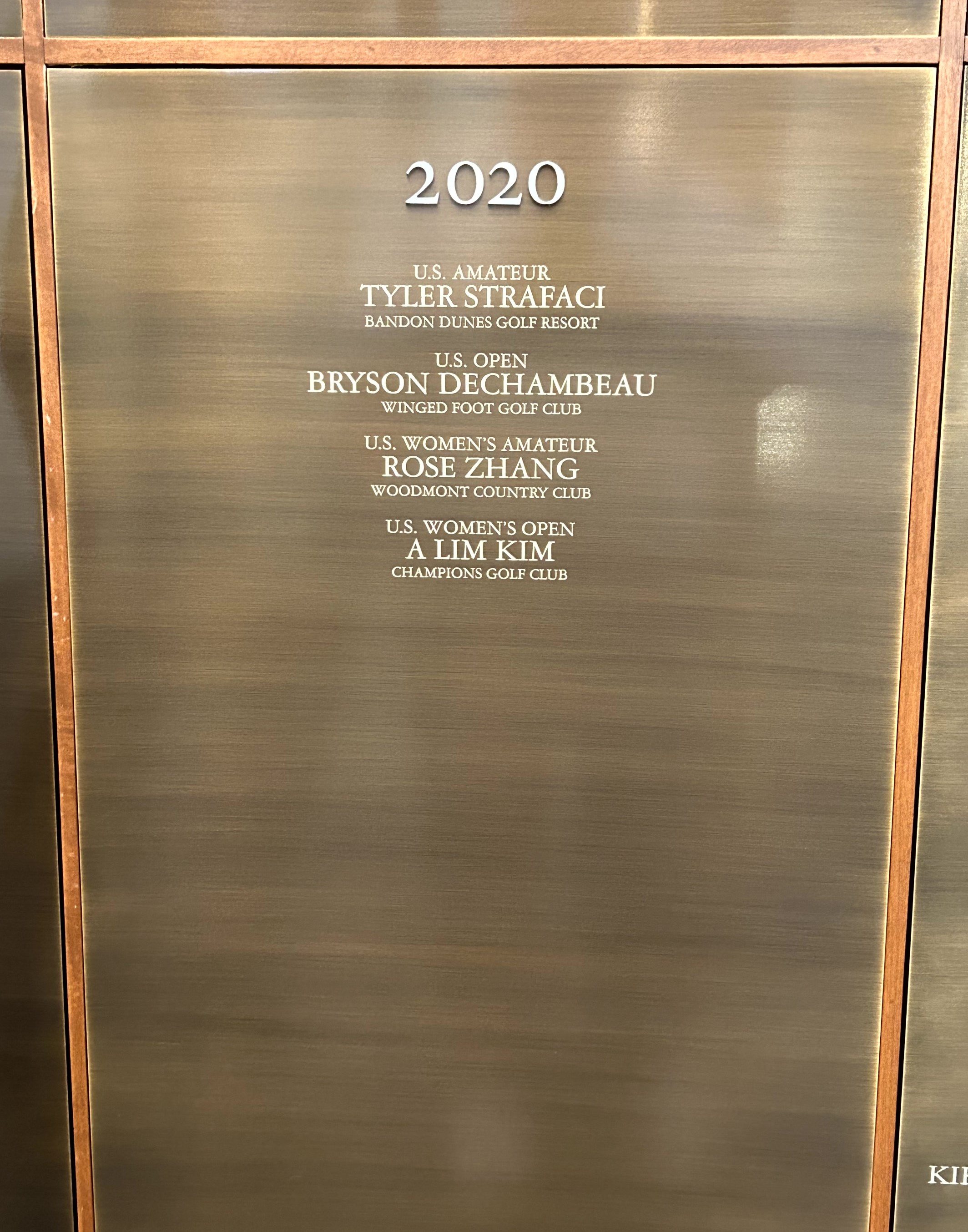 13 2020 USGA Champions