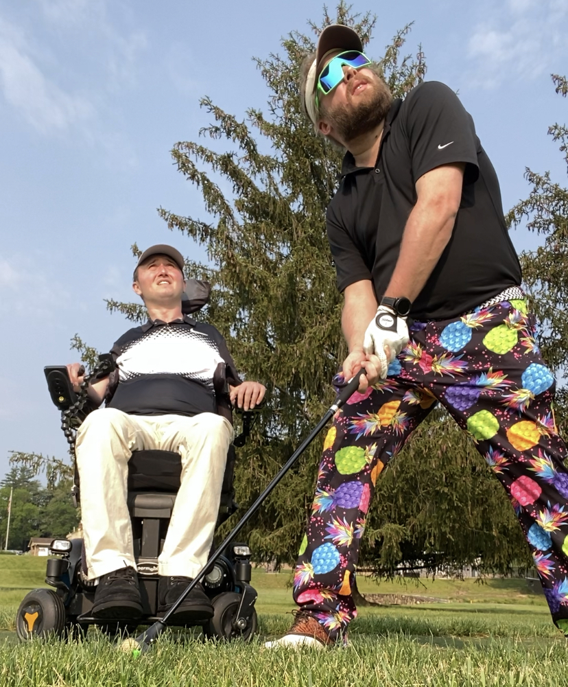 Josh and Andrew Following High Flight